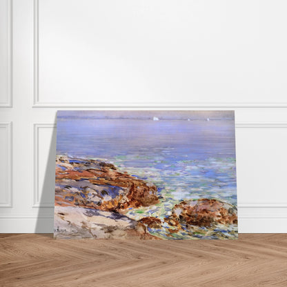Seascape, Isles of Shoals - Childe Hassam Brushed Aluminum Print - 70x100 cm / 28x40 inches | Childe Hassam Aluminum Print | Childe Hassam Prints