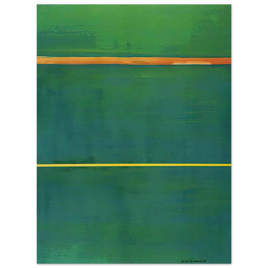 Barnett Newman - Dionysius  75x100 cm / 30x40inches Fine Art Poster