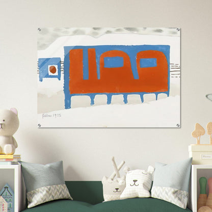 Untitled - 1975 - Mary Fedden Acrylic Print - 70x100 cm / 28x40″ inches