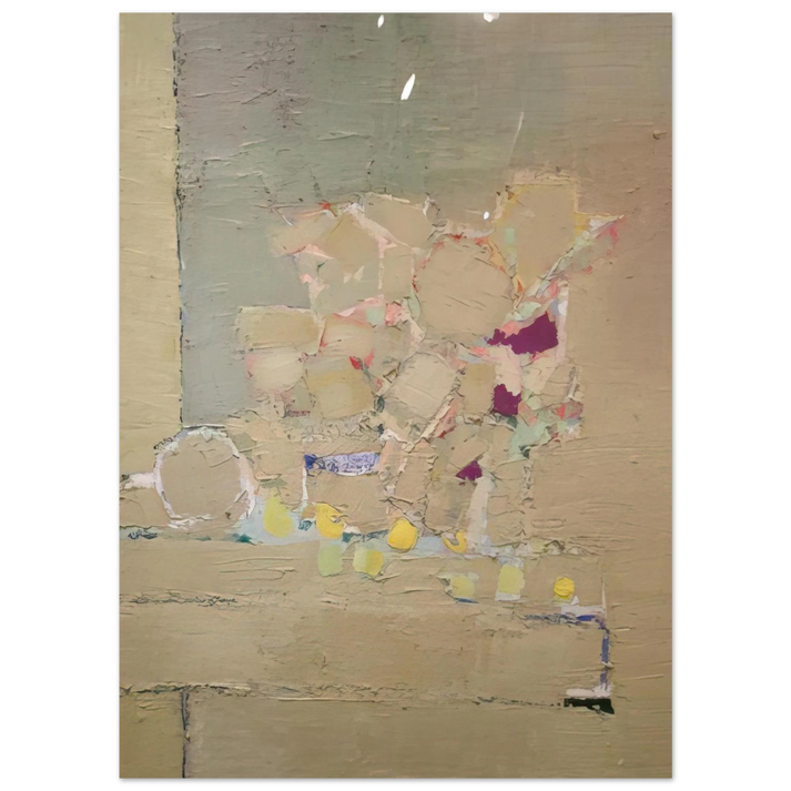 Nicolas de Stael - Flowers - 1953 Fine Art Poster