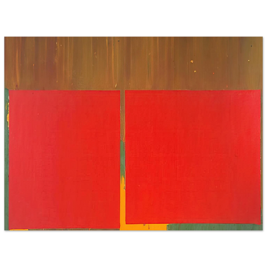 John Hoyland - 17. 3. 69 - 1969  75x100 cm / 30x40inches Fine Art Poster