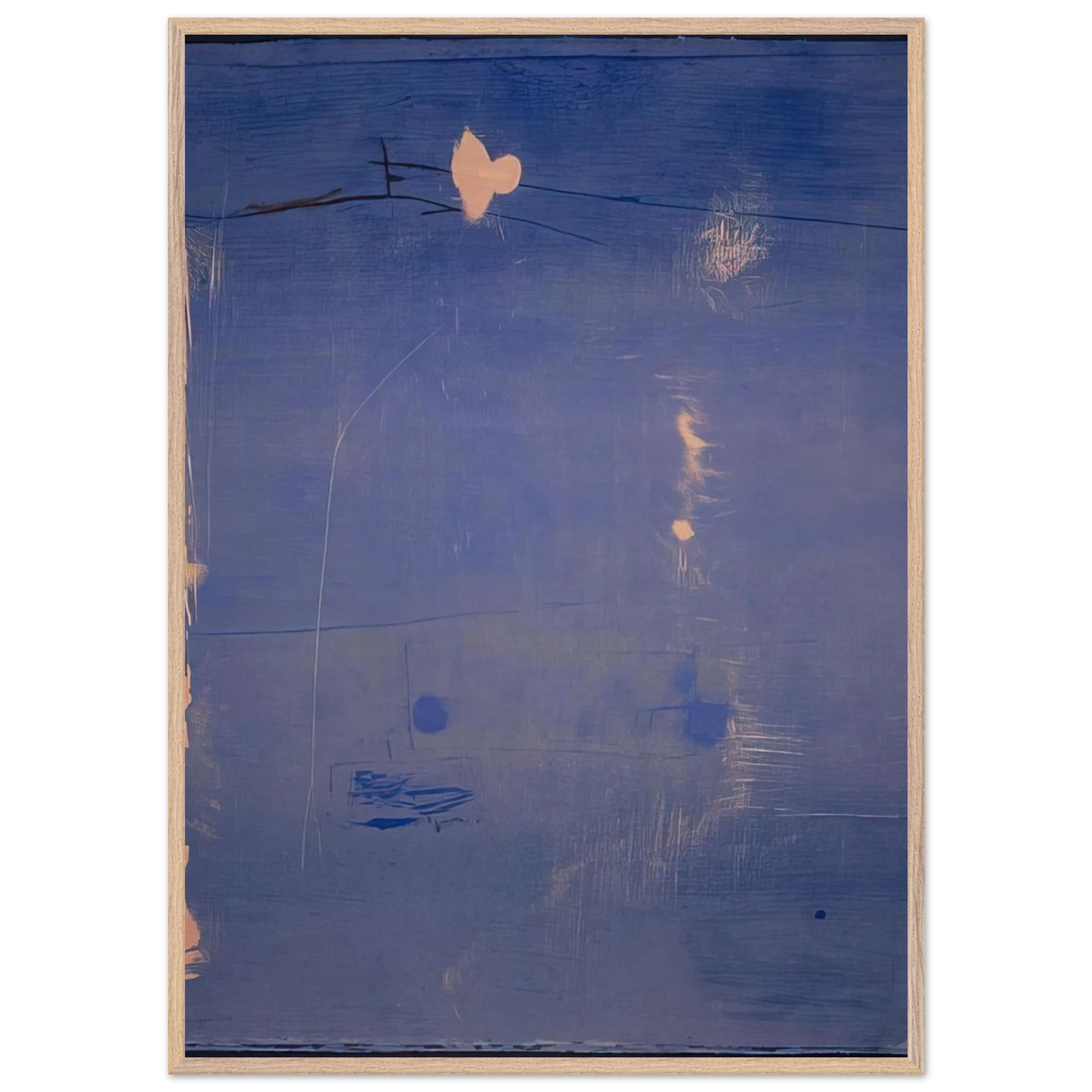 Helen Frankenthaler - Cameo - 1980 Wall art - 15x20 cm / 6x8 inches - Fine Art Poster-canvas - -