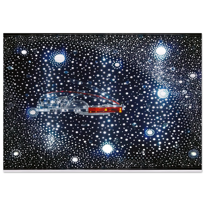 Constellation and Habitat of the Hydrospatial City, - 1973 - Gyula Kosice Brushed Aluminum Print - 70x100 cm / 28x40 inches | Gyula Kosice Aluminum Print | Gyula Kosice Prints