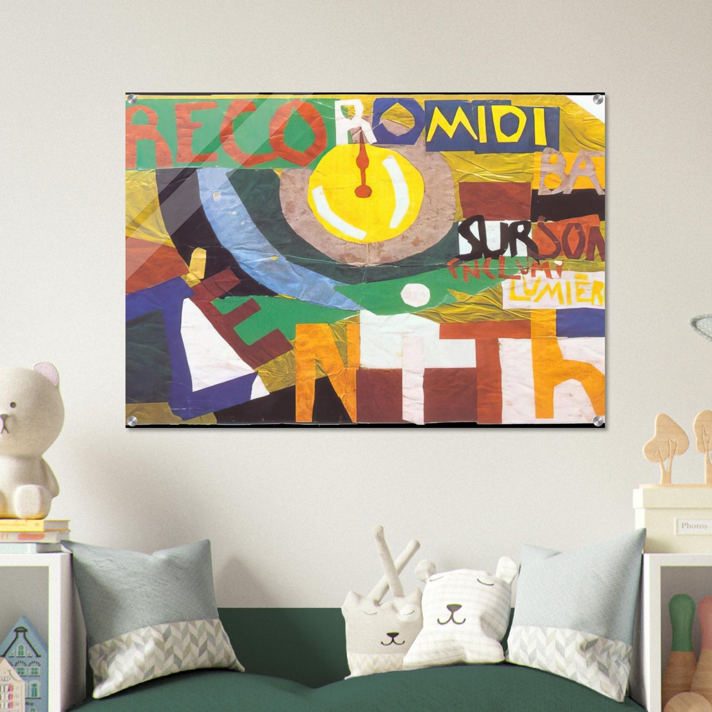 ZENITH - Sonia Delaunay Acrylic Print - 70x100 cm / 28x40″ inches