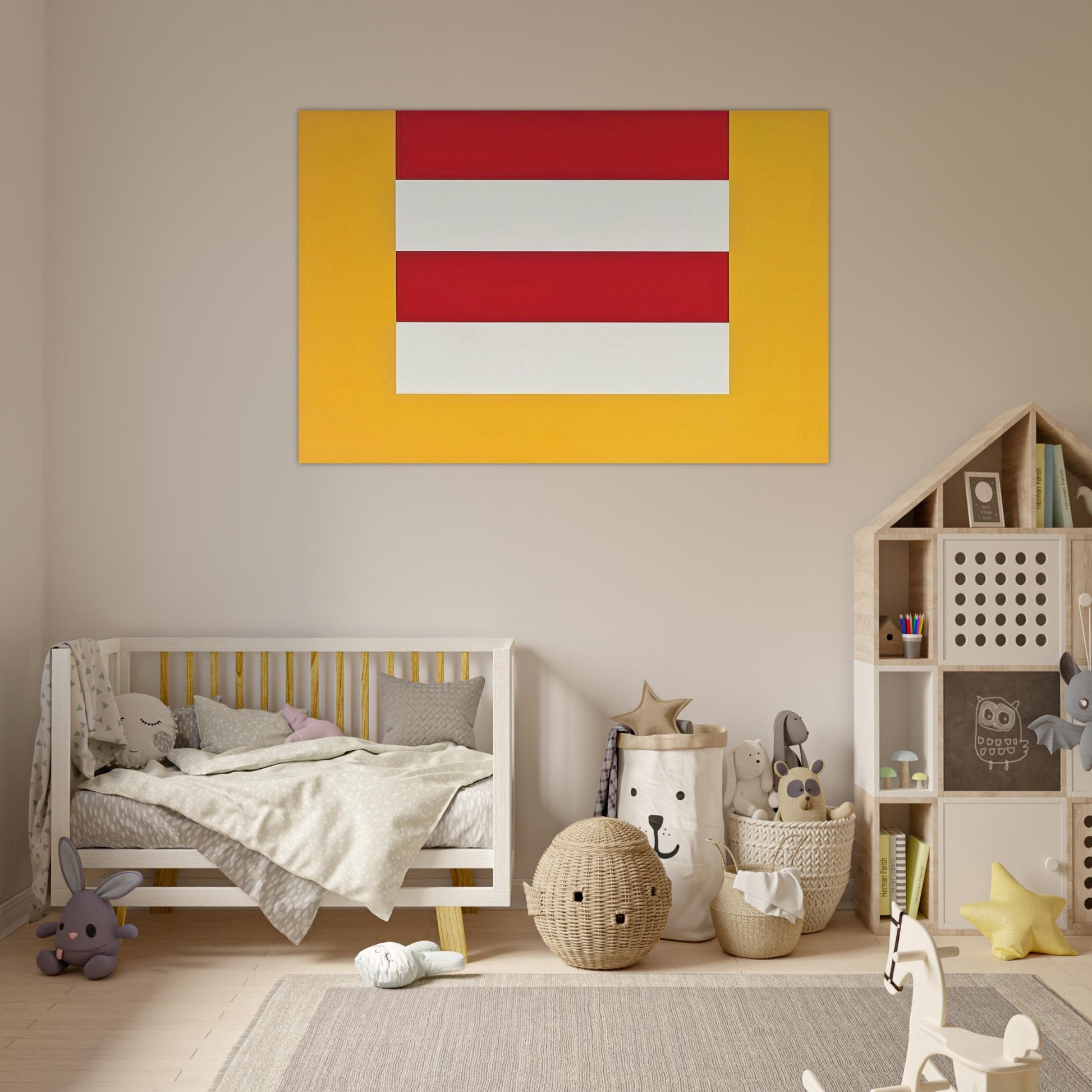 #14 - 1965 - Karl Benjamin Art Prints - 100x150 cm / 40x60″ inches | Karl Benjamin Poster | Karl Benjamin Prints