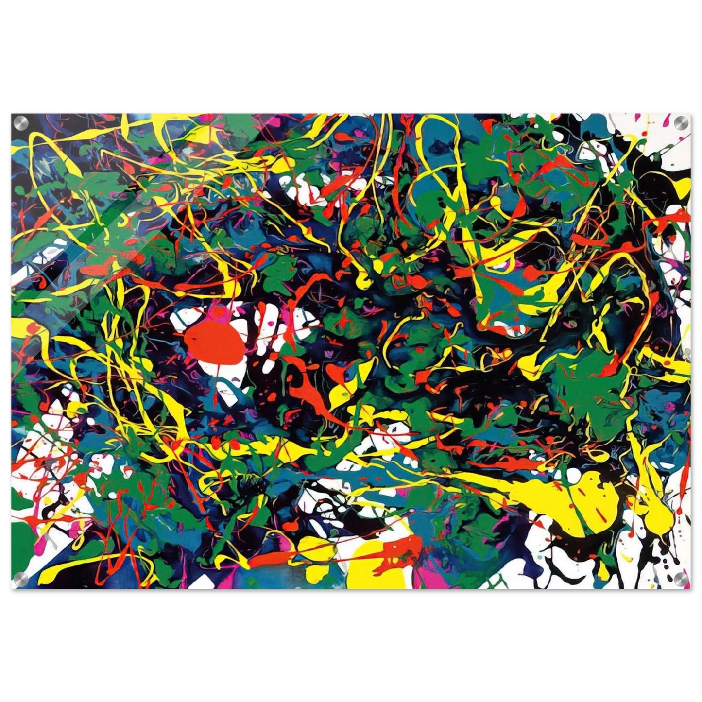Untitled  SFP94-55  SFF 1729  - Sam Francis Acrylic Print - 70x100 cm / 28x40″ inches