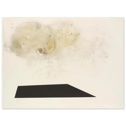 John Cage - Dramatic Fire - 1989  75x100 cm / 30x40inches Fine Art Poster