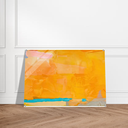 Royal Fireworks, 1975- - Helen Frankenthaler Acrylic Print - 70x100 cm / 28x40″ inches