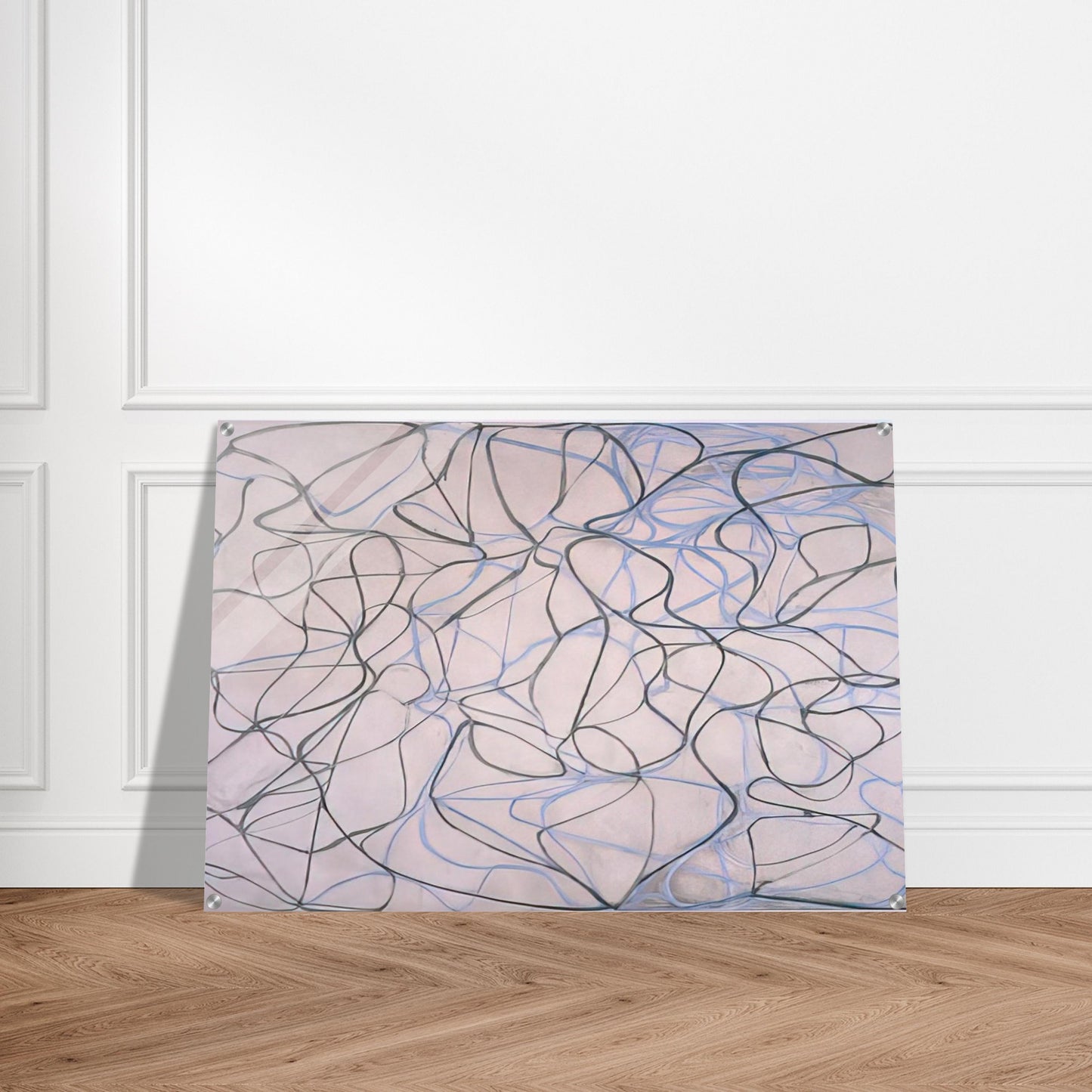 Vine - 1993 - Brice Marden Acrylic Print - 70x100 cm / 28x40″ inches