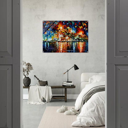 Leonid Afremov - Leonid Afremov Acrylic Print - 70x100 cm / 28x40″ inches | Leonid Afremov Wall Art | Leonid Afremov Prints