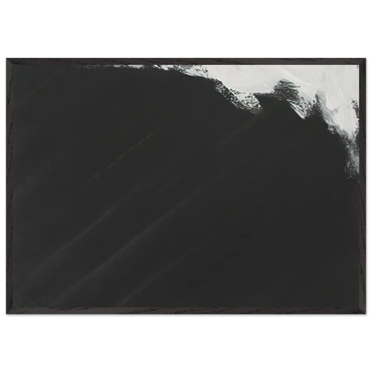 Untitled - 1988 N3 - Raoul De Keyser 70x100 cm / 28x40 inches Framed Art Print – Black Wooden Frame