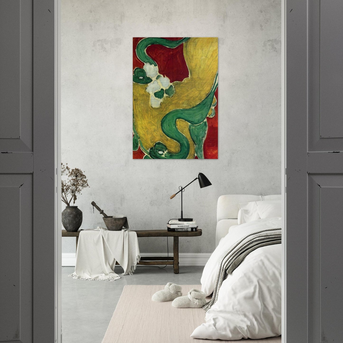 THE RACAILLE CHAIR 1946 - Henri Matisse Brushed Aluminum Print - 70x100 cm / 28x40 inches | Henri Matisse Aluminum Print | Henri Matisse Prints