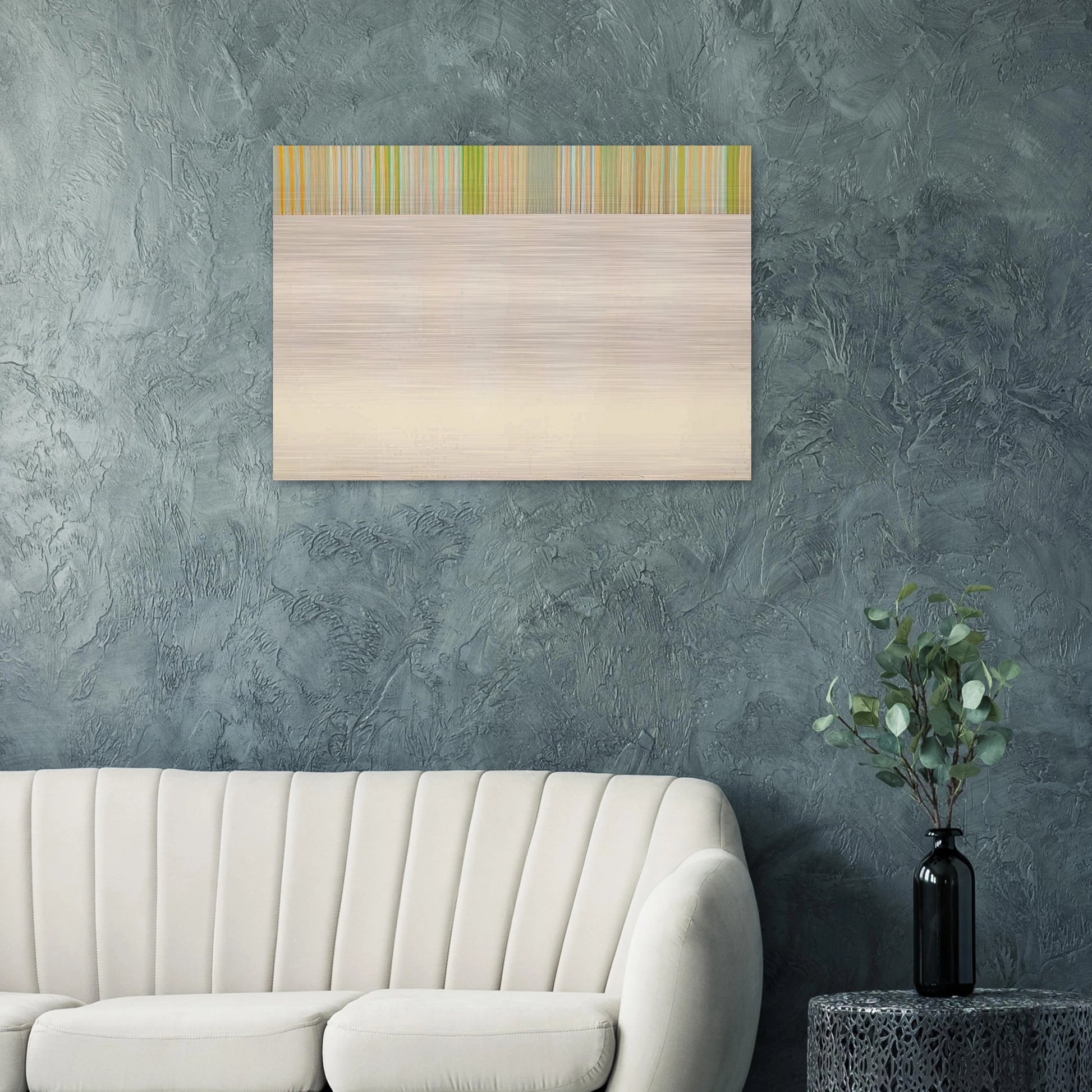 Treble - 1975 - Gene Davis Brushed Aluminum Print - 70x100 cm / 28x40 inches | Gene Davis Aluminum Print | Gene Davis Prints