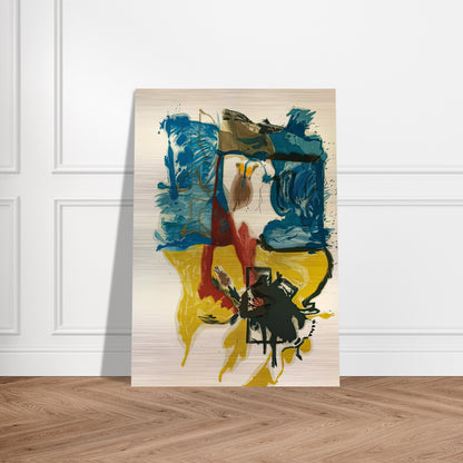 Beach Scene, 1961- - Helen Frankenthaler Brushed Aluminum Print - 70x100 cm / 28x40 inches | Helen Frankenthaler Aluminum Print | Helen Frankenthaler Prints