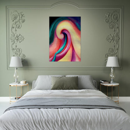 Series I, No. 3 - Georgia O'Keeffe Brushed Aluminum Print - 70x100 cm / 28x40 inches | Georgia O'Keeffe Aluminum Print | Georgia O'Keeffe Prints