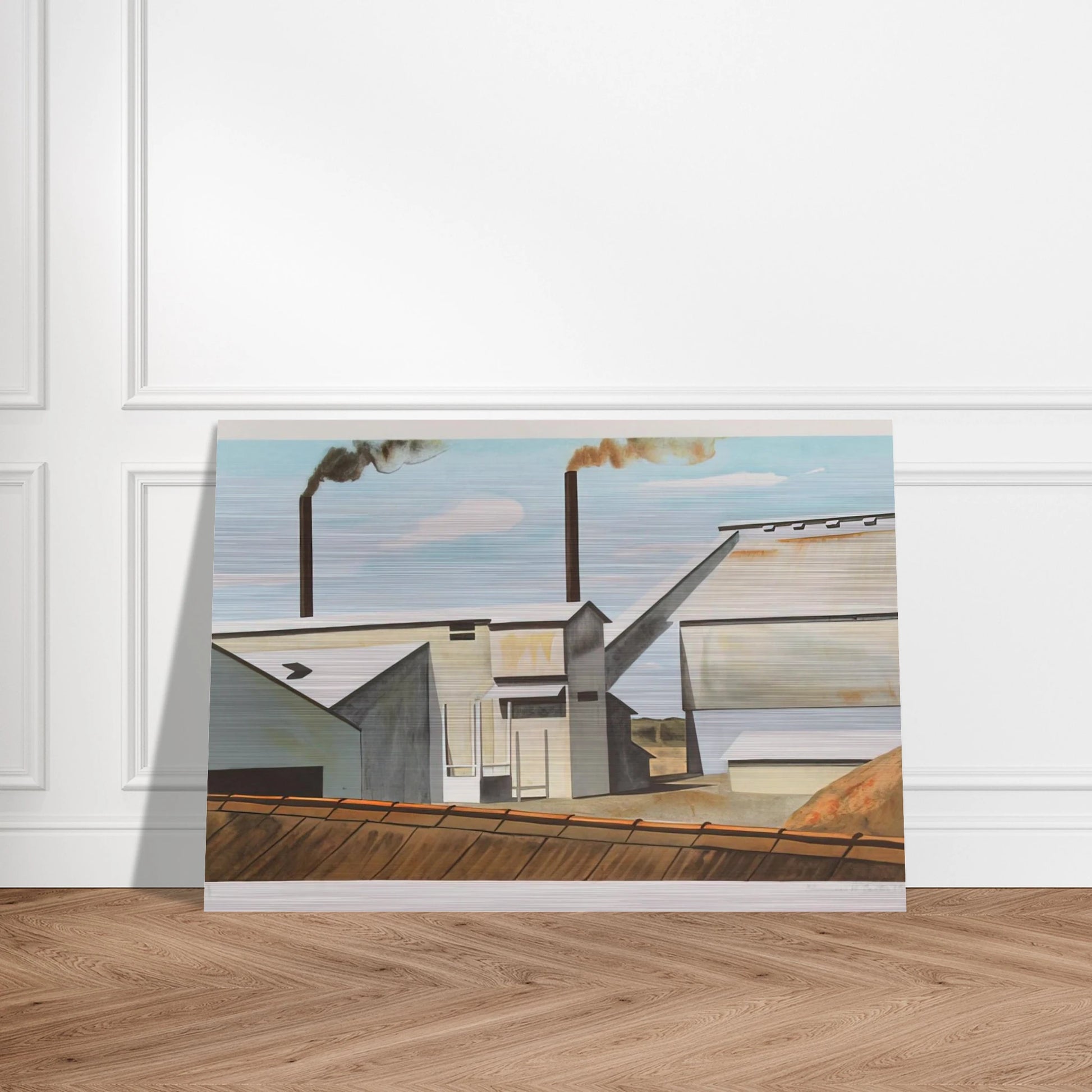 Factory - 1980 - Clarence Holbrook Carter Brushed Aluminum Print - 70x100 cm / 28x40 inches | Clarence Holbrook Carter Aluminum Print | Clarence Holbrook Carter Prints