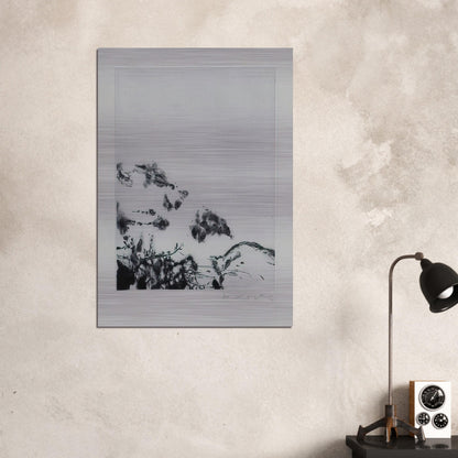 ANNONCIATION AND MOMENTS 383 1994 - Zao Wou-Ki Brushed Aluminum Print - 70x100 cm / 28x40 inches | Zao Wou-Ki Aluminum Print | Zao Wou-Ki Prints