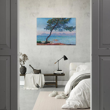The Esterel Mountains - claude monet Brushed Aluminum Print - 70x100 cm / 28x40 inches | claude monet Aluminum Print | claude monet Prints