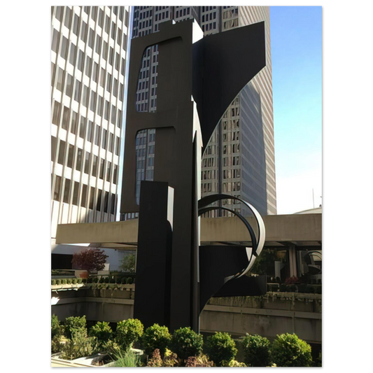 Louise Nevelson - SKY TREE 1977  75x100 cm / 30x40inches Fine Art Poster