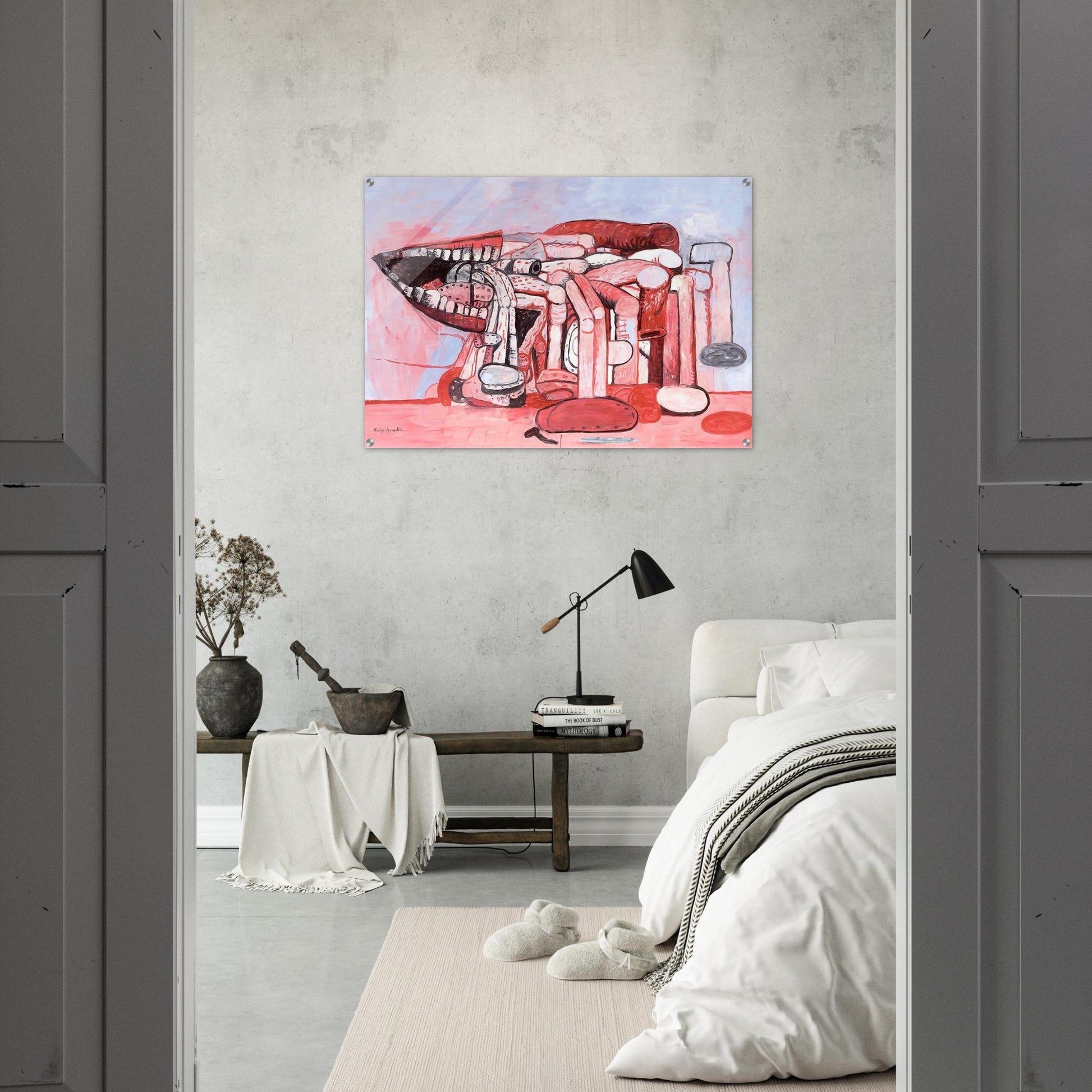 PAINTER S FORMS NO 2 1978 - Philip Guston Acrylic Print - 70x100 cm / 28x40″ inches | Philip Guston Wall Art | Philip Guston Prints
