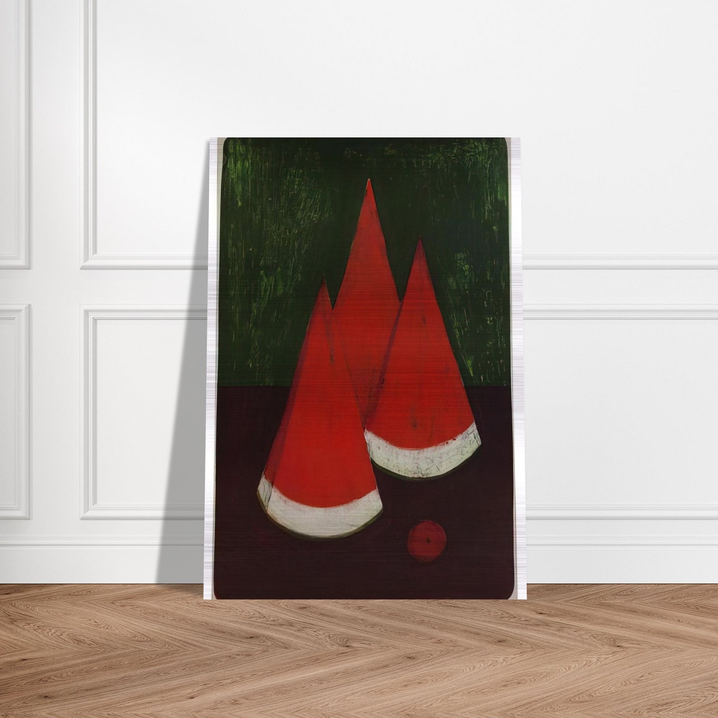 WATERMELONS - Rufino Tamayo Brushed Aluminum Print - 70x100 cm / 28x40 inches | Rufino Tamayo Aluminum Print | Rufino Tamayo Prints