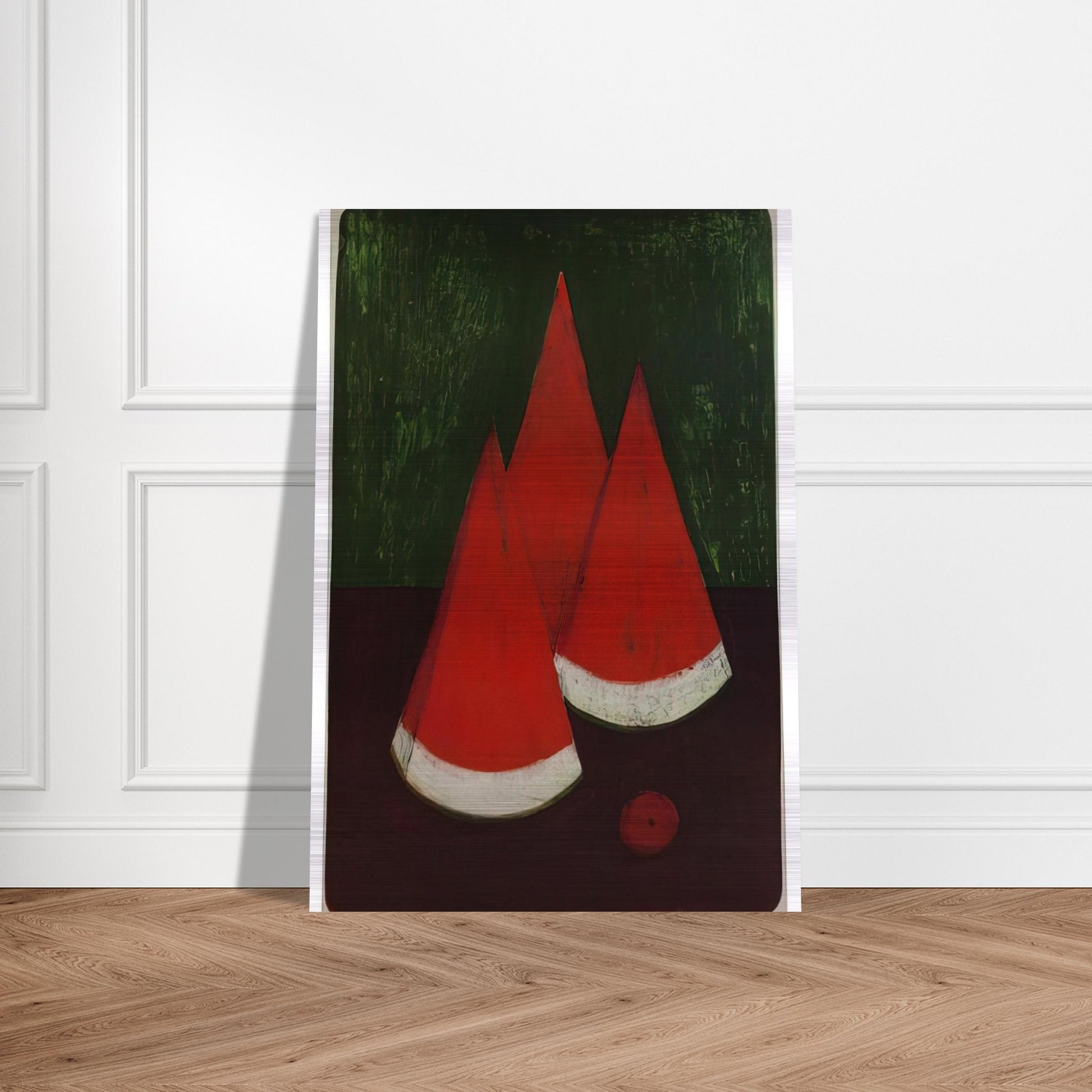 WATERMELONS - Rufino Tamayo Brushed Aluminum Print - 70x100 cm / 28x40 inches | Rufino Tamayo Aluminum Print | Rufino Tamayo Prints