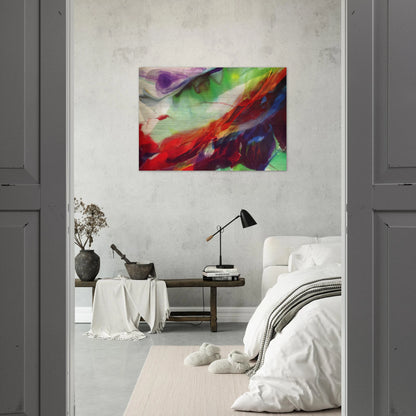 Phenomena Sun over the Hour Glass - Paul Jenkins Brushed Aluminum Print - 70x100 cm / 28x40 inches | Paul Jenkins Aluminum Print | Paul Jenkins Prints