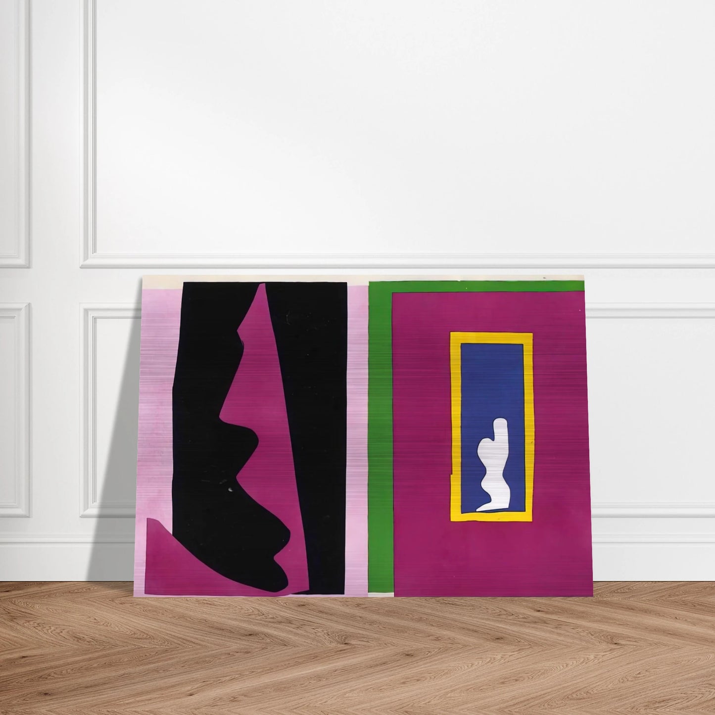 CUT OUTS - Henri Matisse Brushed Aluminum Print - 70x100 cm / 28x40 inches | Henri Matisse Aluminum Print | Henri Matisse Prints