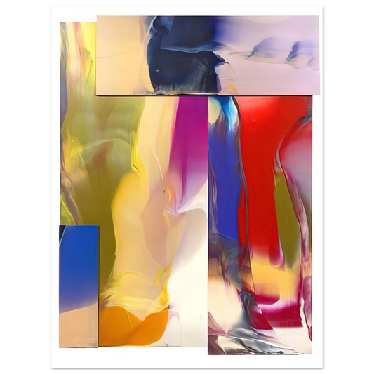 Sam Gilliam - This Time  75x100 cm / 30x40inches Fine Art Poster