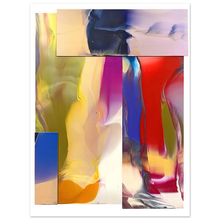 Sam Gilliam - This Time  75x100 cm / 30x40inches Fine Art Poster