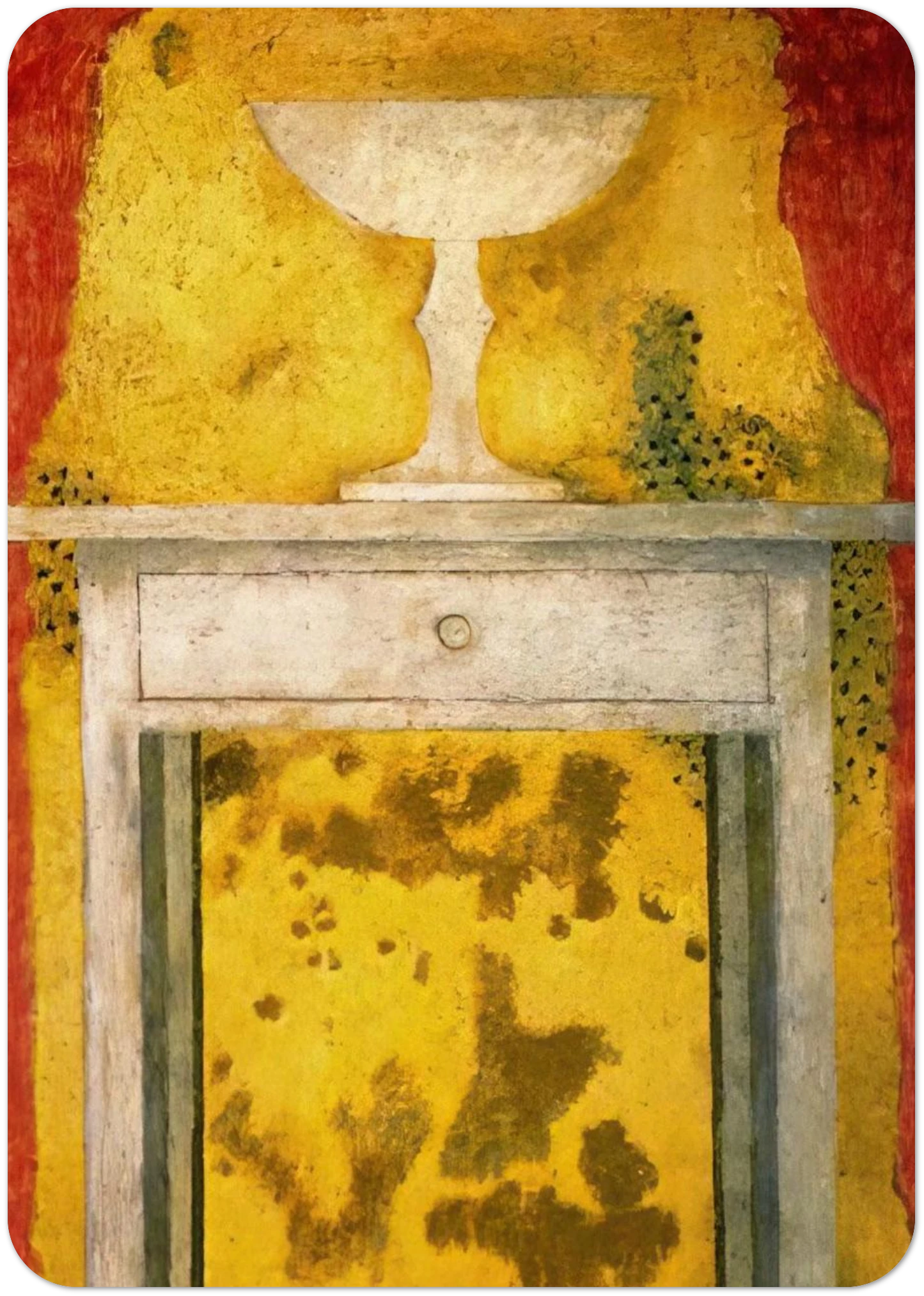 FRUTERO VACIO 1976 By Rufino Tamayo Pack of 10 Post Cards | Rufino Tamayo Post Cards | A6 (10.5 x 14.8 cm) - 4.1 x 5.8 inches