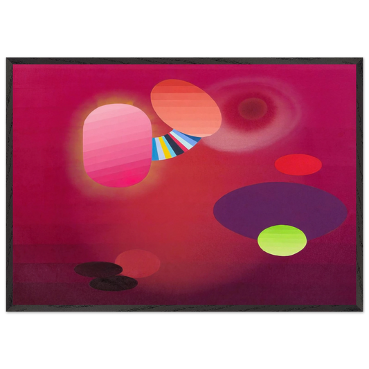 Denton - 2010 - Stephen Mueller 70x100 cm / 28x40 inches Framed Art Print – Black Wooden Frame