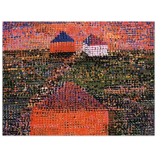 Jennifer Bartlett - Houses - 2005  75x100 cm / 30x40inches Fine Art Poster