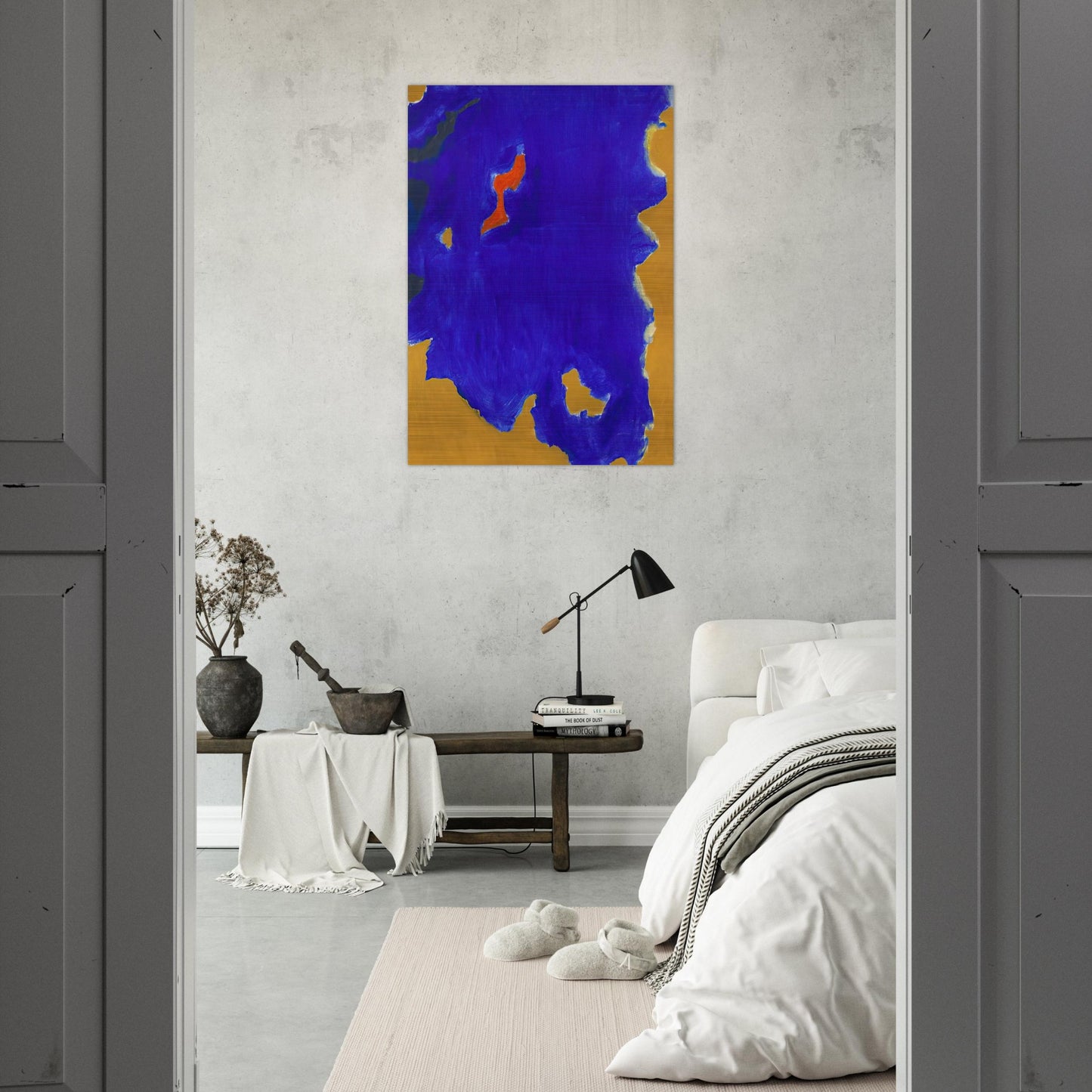 Moonlight, Maine - 1972 - Betty Parsons Brushed Aluminum Print - 70x100 cm / 28x40 inches | Betty Parsons Aluminum Print | Betty Parsons Prints