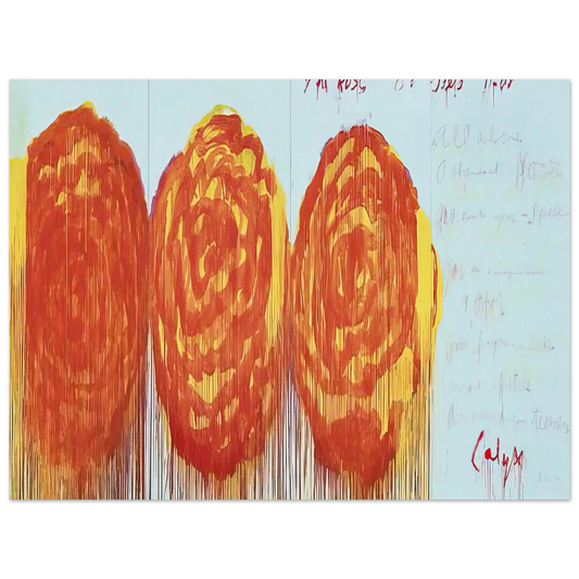 Cy Twombly - The Rose  II   75x100 cm / 30x40inches Fine Art Poster