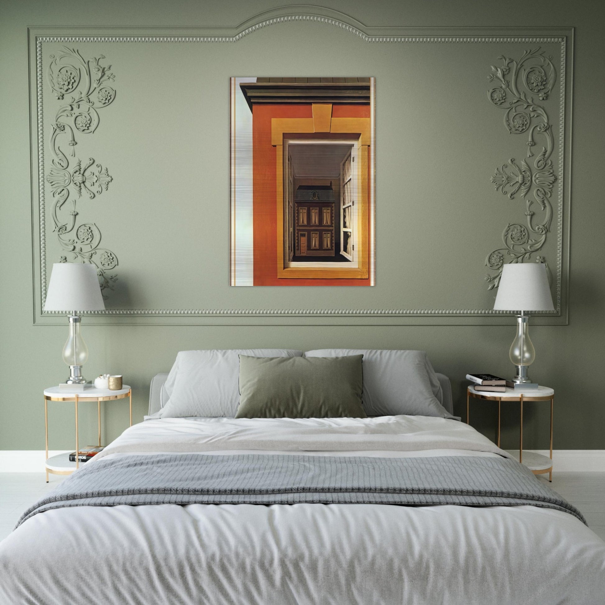 IN PRAISE OF DIALECTICS 1937 - Rene Magritte Brushed Aluminum Print - 70x100 cm / 28x40 inches | Rene Magritte Aluminum Print | Rene Magritte Prints