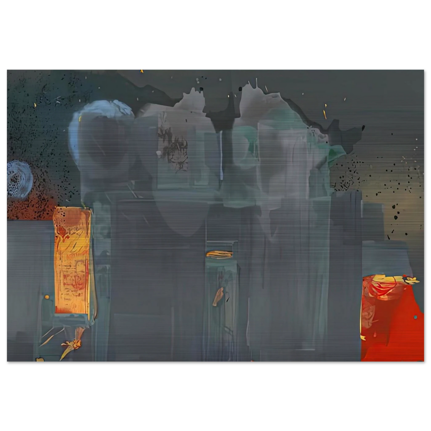 Janus, 1990- - Helen Frankenthaler Brushed Aluminum Print - 70x100 cm / 28x40 inches | Helen Frankenthaler Aluminum Print | Helen Frankenthaler Prints
