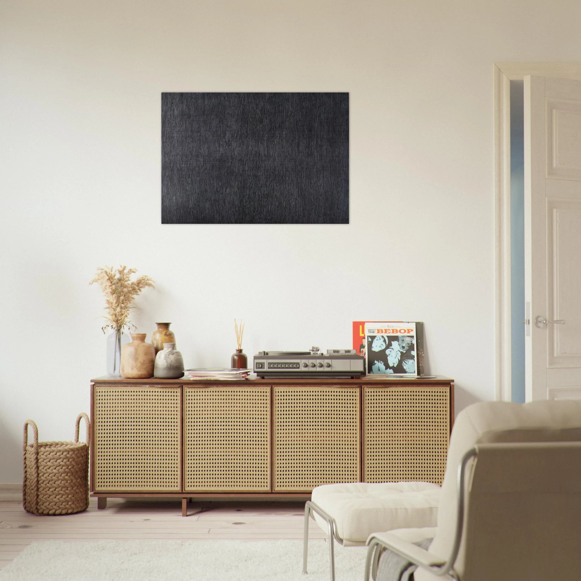 Conspiracy - Sol LeWitt Brushed Aluminum Print - 70x100 cm / 28x40 inches | Sol LeWitt Aluminum Print | Sol LeWitt Prints