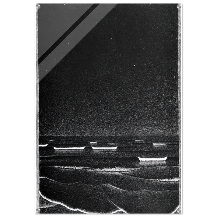 FLUORESCENT SEA - MC Escher Acrylic Print - 70x100 cm / 28x40″ inches | Maurits Cornelis Escher Prints