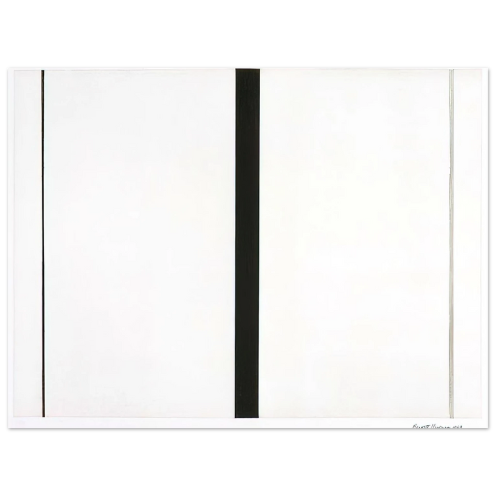Barnett Newman - Untitled Etching #1  75x100 cm / 30x40inches Fine Art Poster