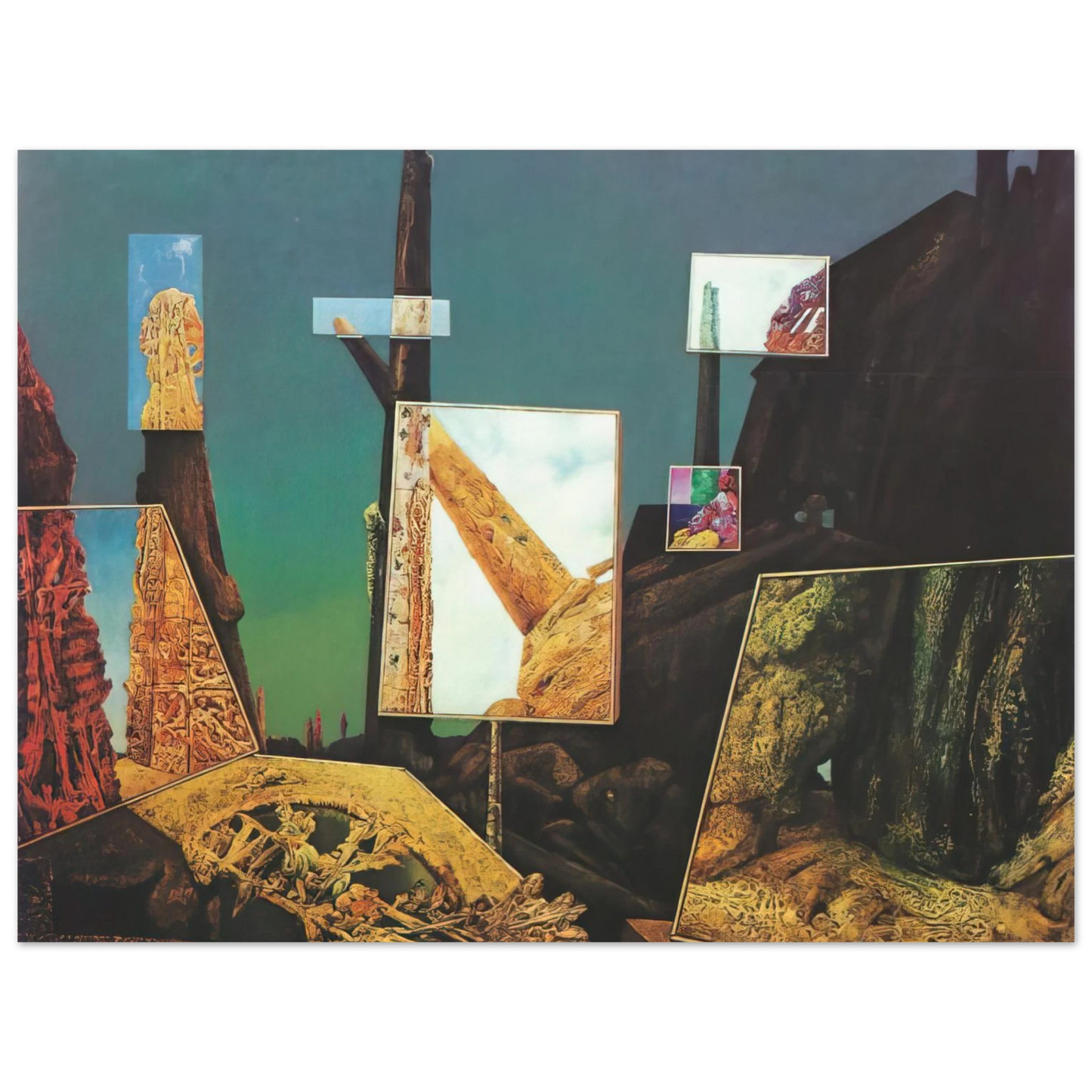 Max Ernst - The Anti-Pope  75x100 cm / 30x40inches Fine Art Poster