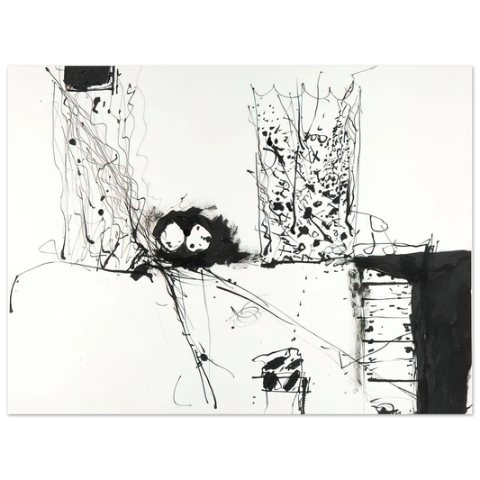 Gene Davis - Tree House - 1981  75x100 cm / 30x40inches Fine Art Poster