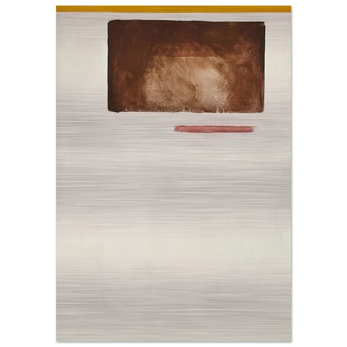 Olympia Sun-Box - 1957 - Theodoros Stamos Brushed Aluminum Print - 70x100 cm / 28x40 inches | Theodoros Stamos Aluminum Print | Theodoros Stamos Prints