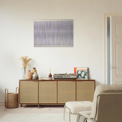 Pocono - 1984 - Gene Davis Brushed Aluminum Print - 70x100 cm / 28x40 inches | Gene Davis Aluminum Print | Gene Davis Prints