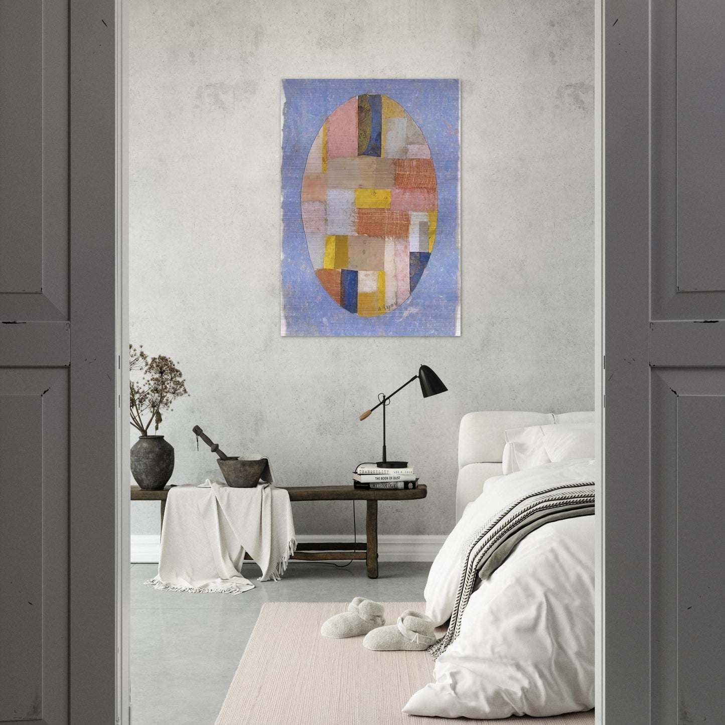 Number 453 - 1952 - Anne Ryan Brushed Aluminum Print - 70x100 cm / 28x40 inches | Anne Ryan Aluminum Print | Anne Ryan Prints