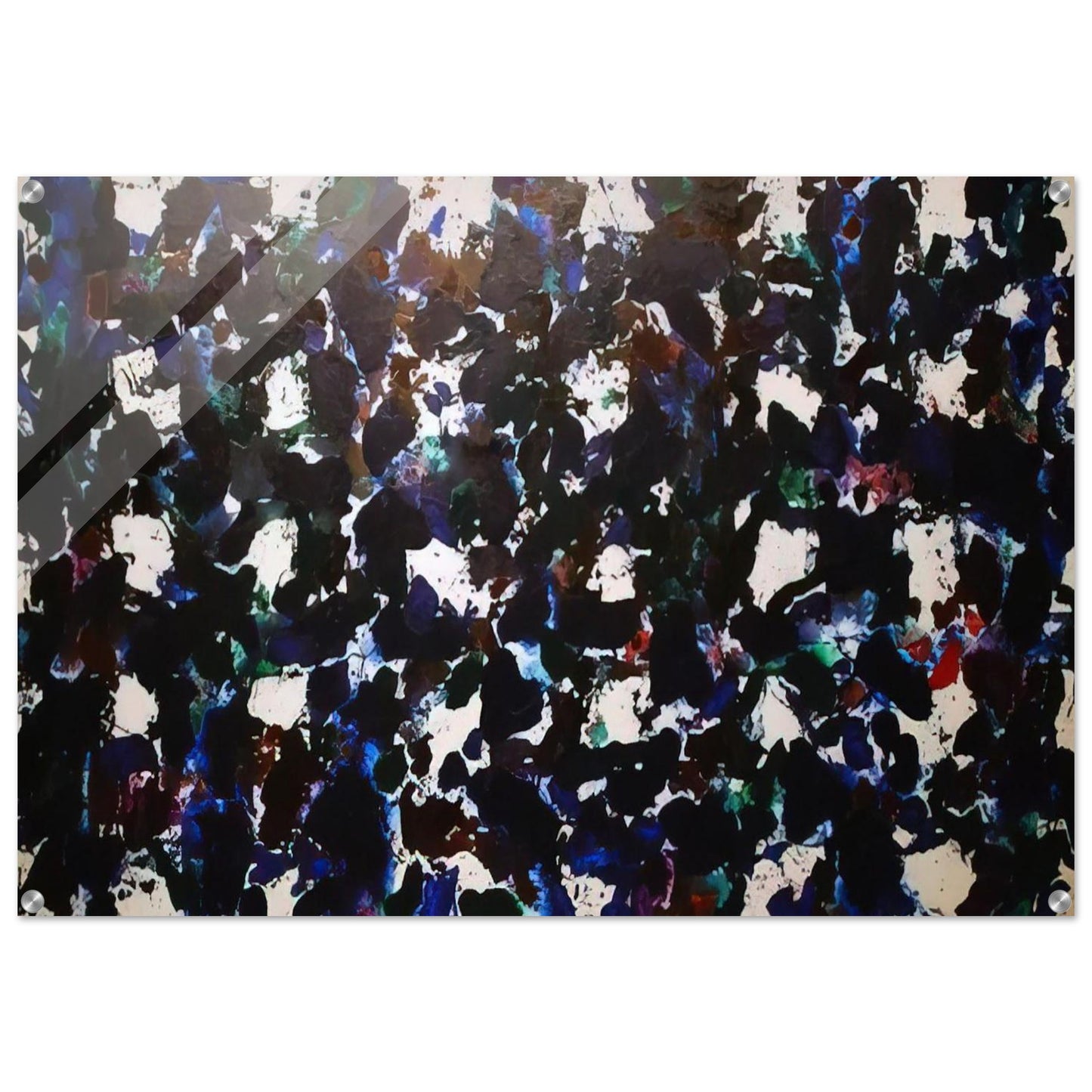 Free Floating Clouds - Sam Francis Acrylic Print - 70x100 cm / 28x40″ inches