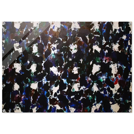 Free Floating Clouds - Sam Francis Acrylic Print - 70x100 cm / 28x40″ inches