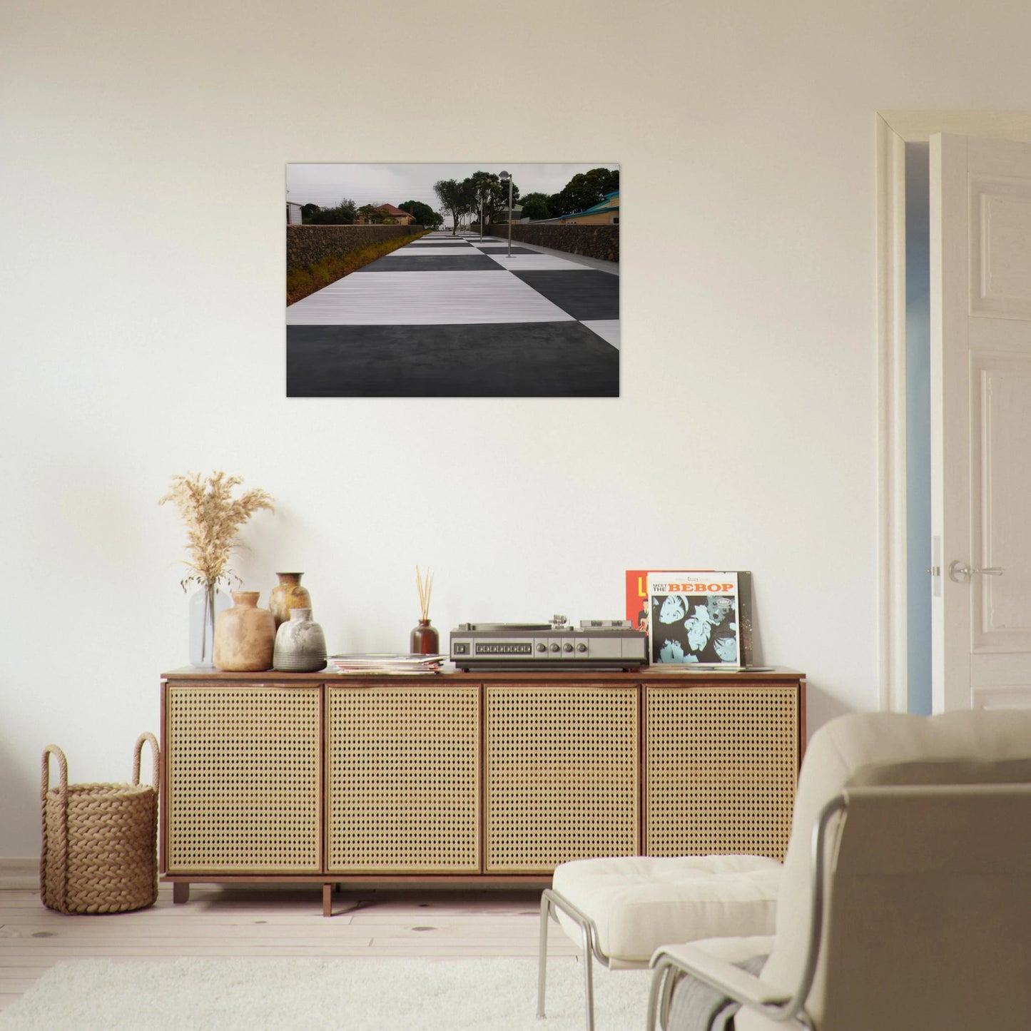 Waipero Swamp Walk - Pop Art - Billy Apple Brushed Aluminum Print - 70x100 cm / 28x40 inches | Billy Apple Aluminum Print | Billy Apple Prints
