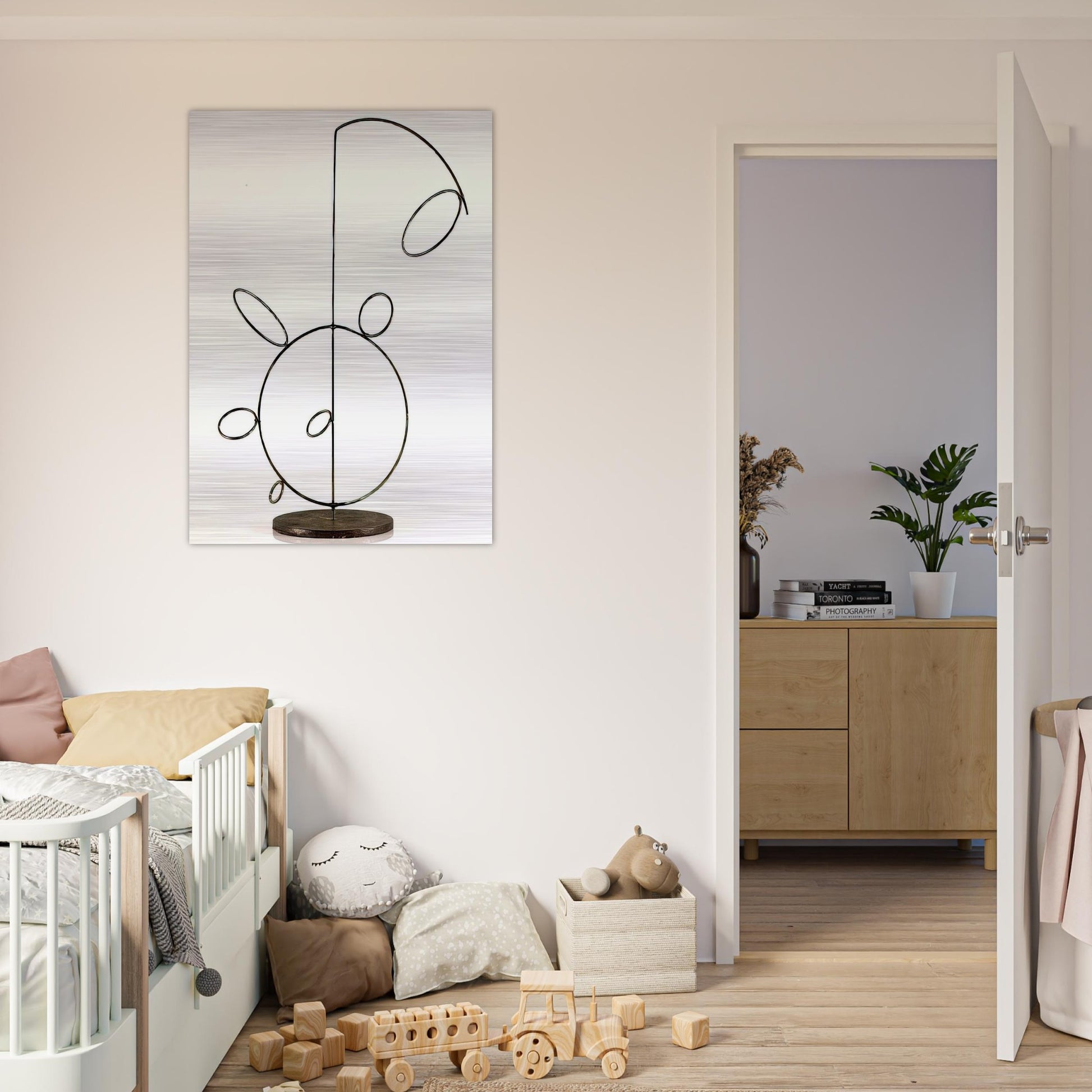 Stabile - 1954 1 - Lolo Soldevilla Brushed Aluminum Print - 70x100 cm / 28x40 inches | Lolo Soldevilla Aluminum Print | Lolo Soldevilla Prints