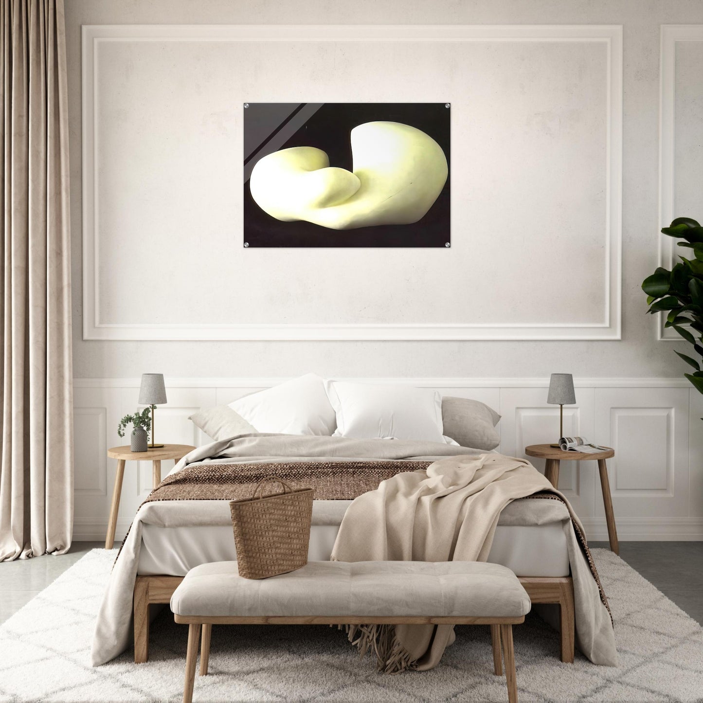 Human Concretion - Jean Arp Acrylic Print - 70x100 cm / 28x40″ inches
